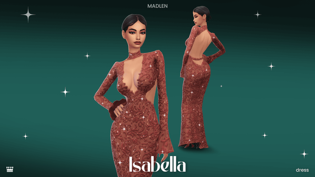 Скриншот мода Платье Isabella Dress